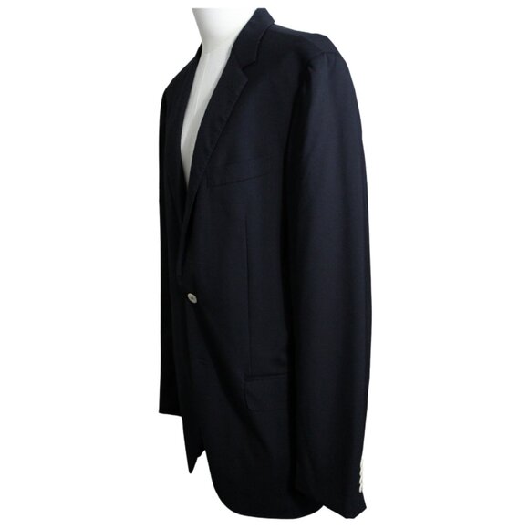PAL ZILERI Concert SZ 46L Black Wool Sport Jacket Blazer Made in Italy - Picture 5 of 12